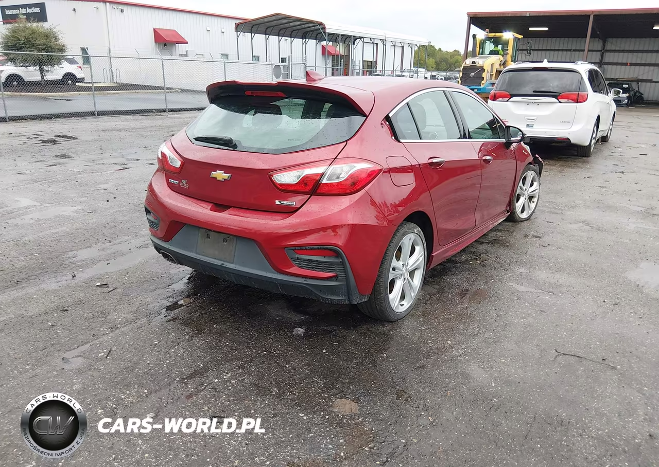 2018 Chevrolet Cruze Premier Auto VIN:3G1BF6SM1JS527574 - 4