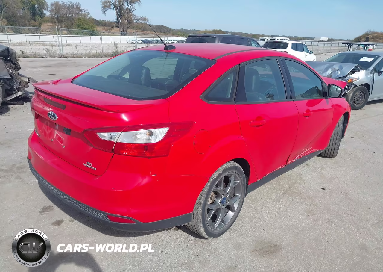 2013 Ford Focus Se VIN:1FADP3F23DL201473 - 4
