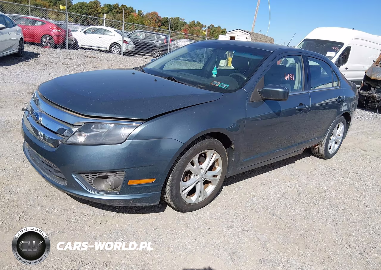 2012 Ford Fusion Se VIN:3FAHP0HA3CR102107 - 2