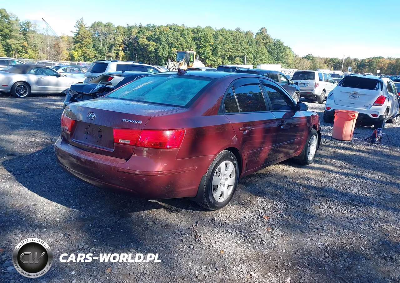 2009 Hyundai Sonata Gls VIN:5NPET46C39H552274 - 4