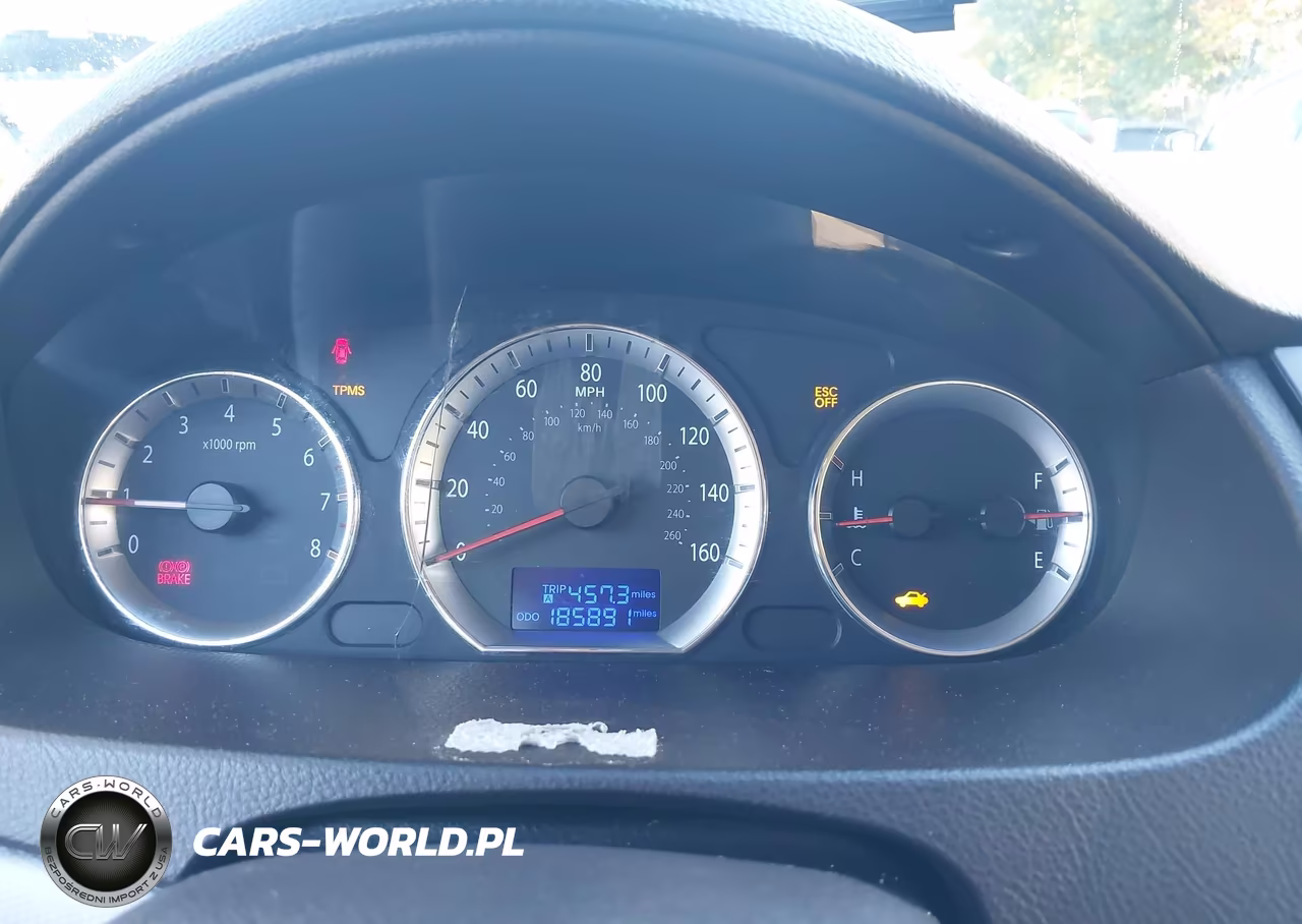 2009 Hyundai Sonata Gls VIN:5NPET46C39H552274 - 7
