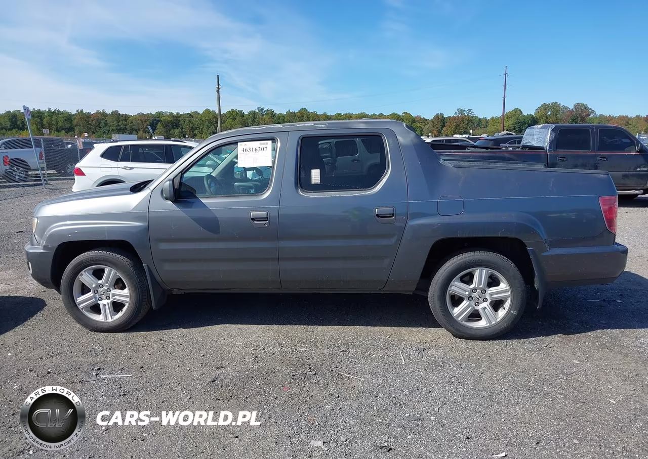 2011 Honda Ridgeline Rtl VIN:5FPYK1F56BB001493 - 14