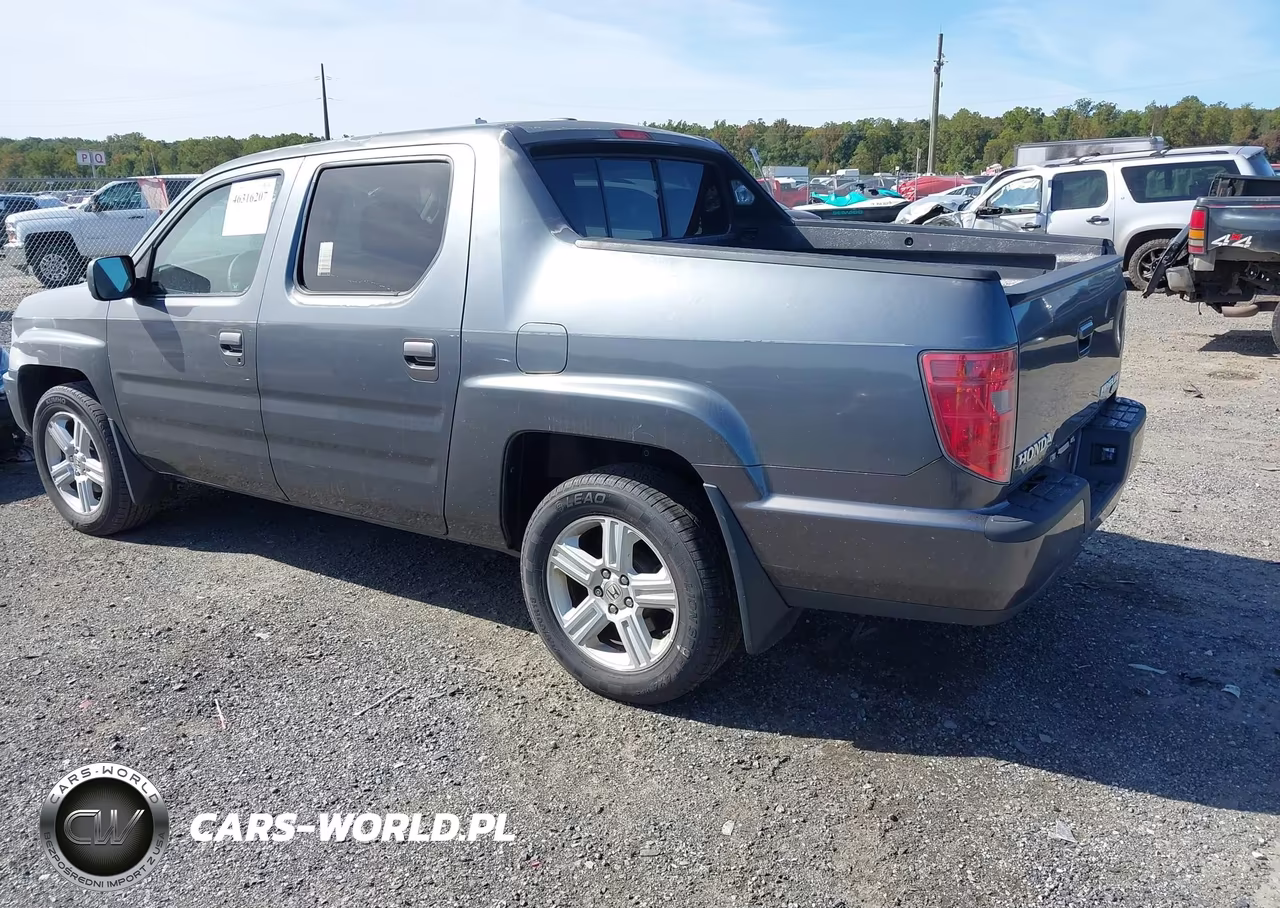 2011 Honda Ridgeline Rtl VIN:5FPYK1F56BB001493 - 3
