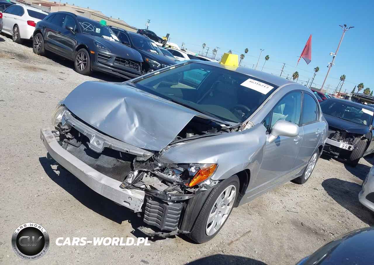 2006 Honda Civic Lx VIN:JHMFA155X6S004456 - 2