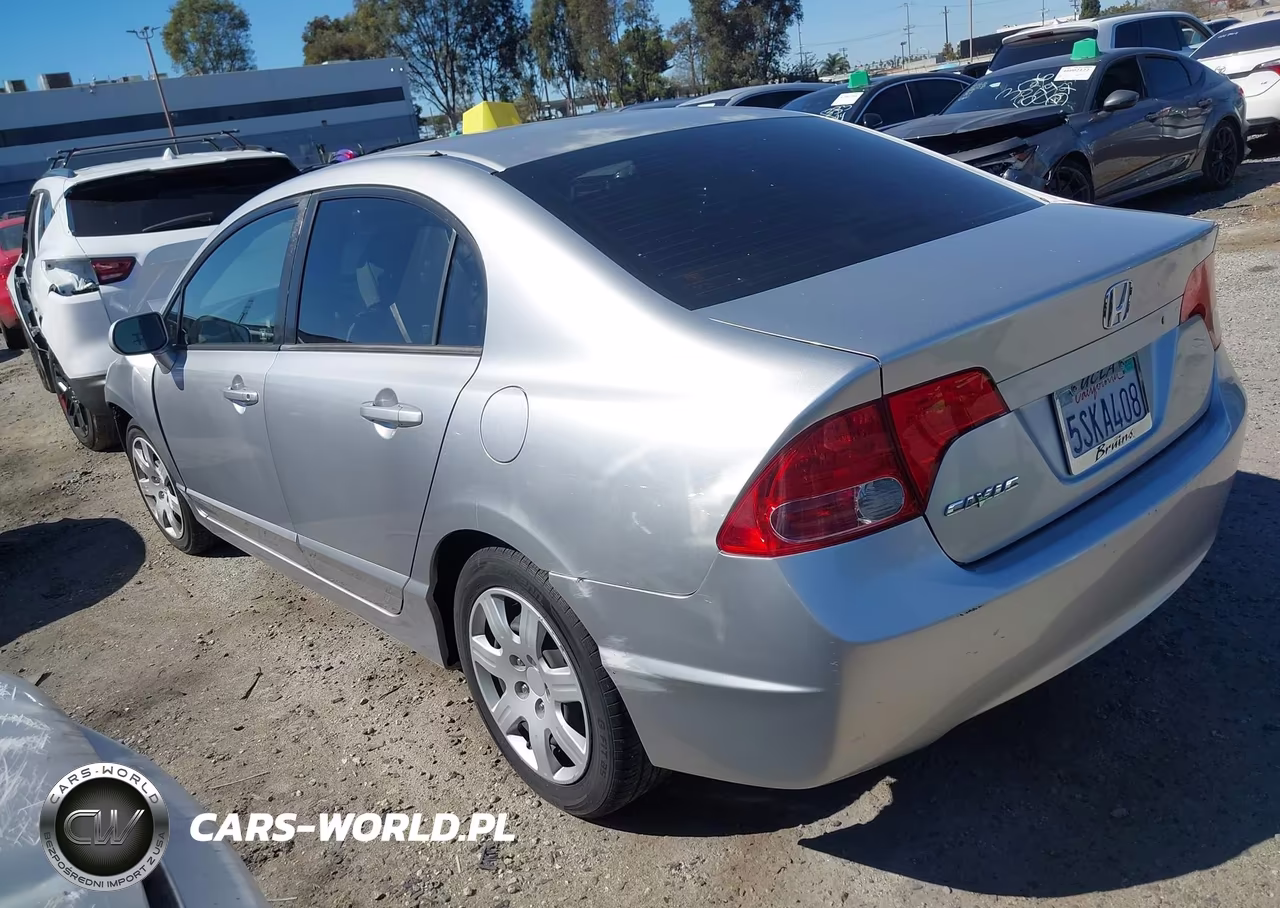 2006 Honda Civic Lx VIN:JHMFA155X6S004456 - 3
