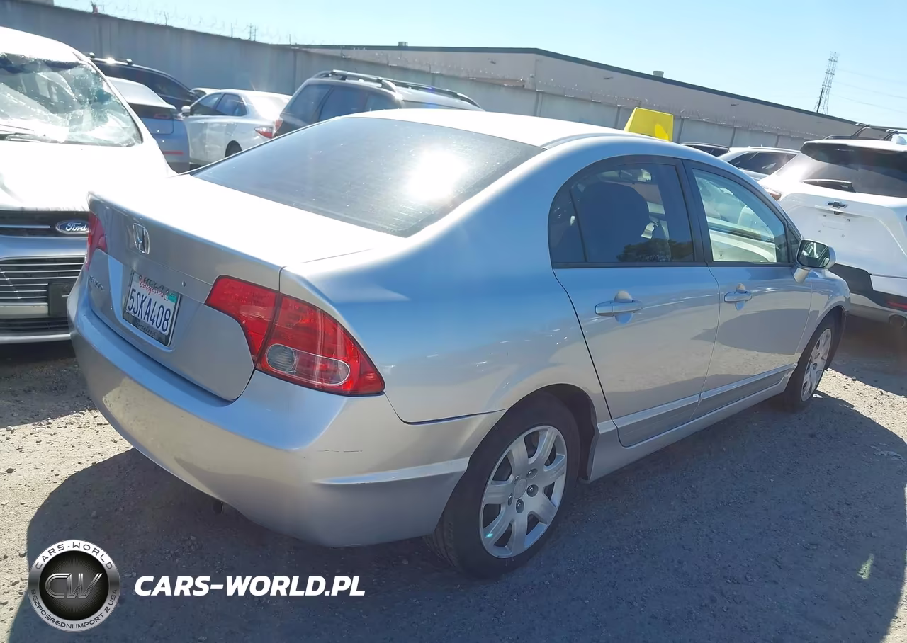 2006 Honda Civic Lx VIN:JHMFA155X6S004456 - 4