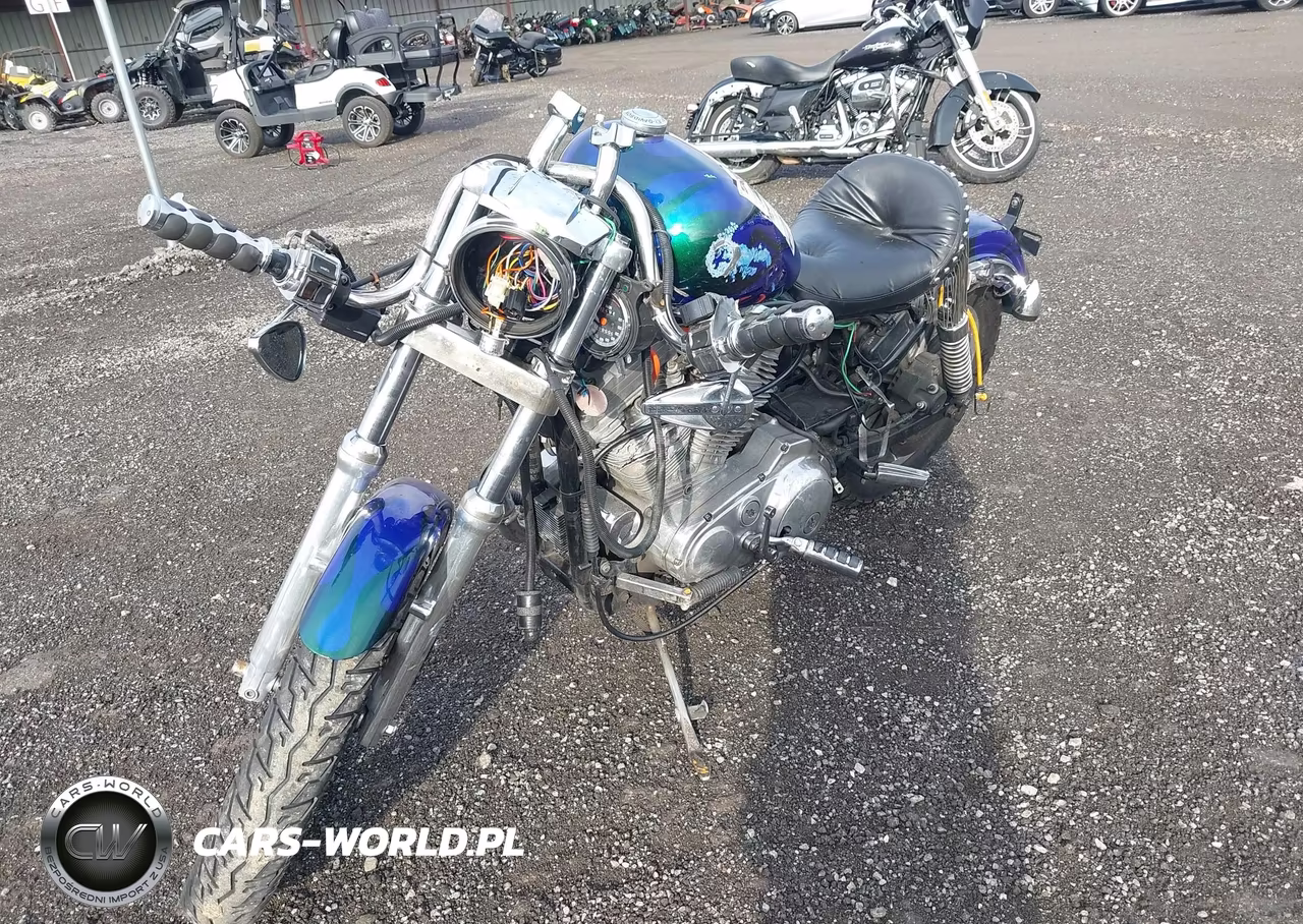 1988 Harley-Davidson Xlh883 H VIN:1HD4CEM11JY119055 - 2