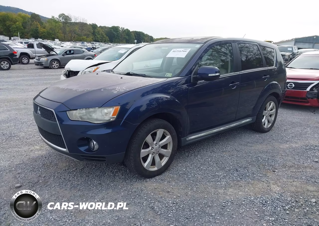 2010 Mitsubishi Outlander Gt VIN:JA4JT5AX9AZ012031 - 2