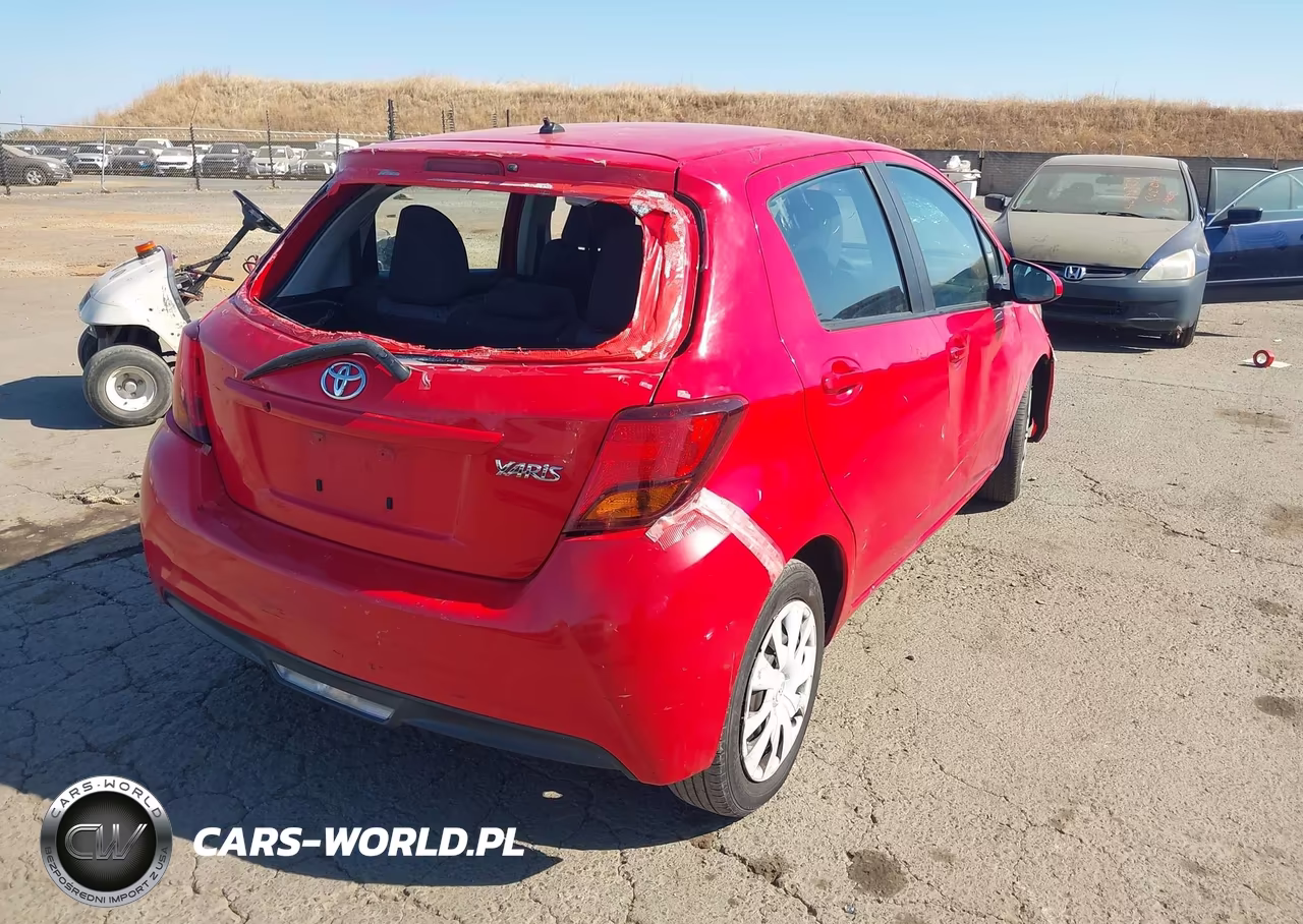 2015 Toyota Yaris L VIN:VNKKTUD37FA041117 - 4