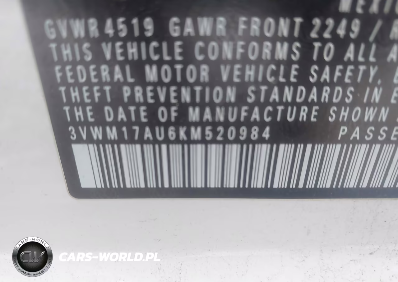2019 Volkswagen Golf Alltrack Tsi S-Tsi Se-Tsi Sel VIN:3VWM17AU6KM520984 - 9