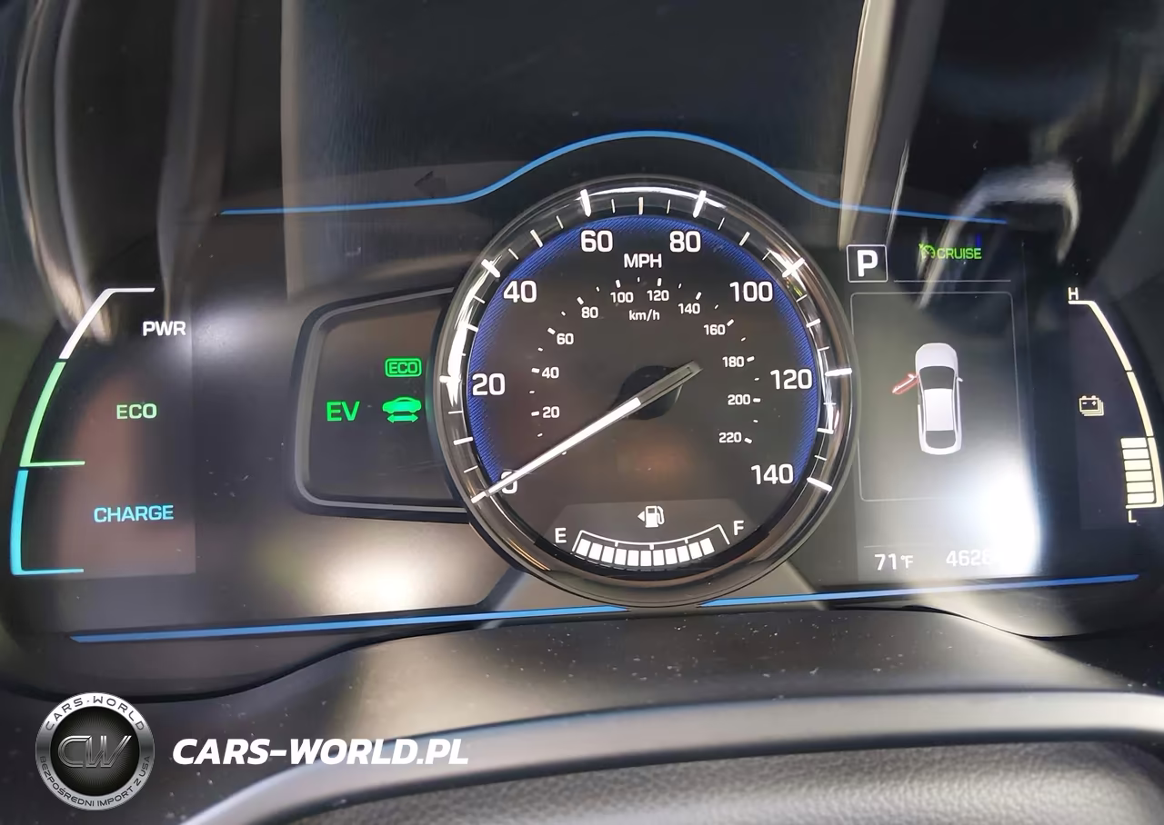 2018 Hyundai Ioniq Hybrid Blue VIN:KMHC65LC9JU099759 - 7