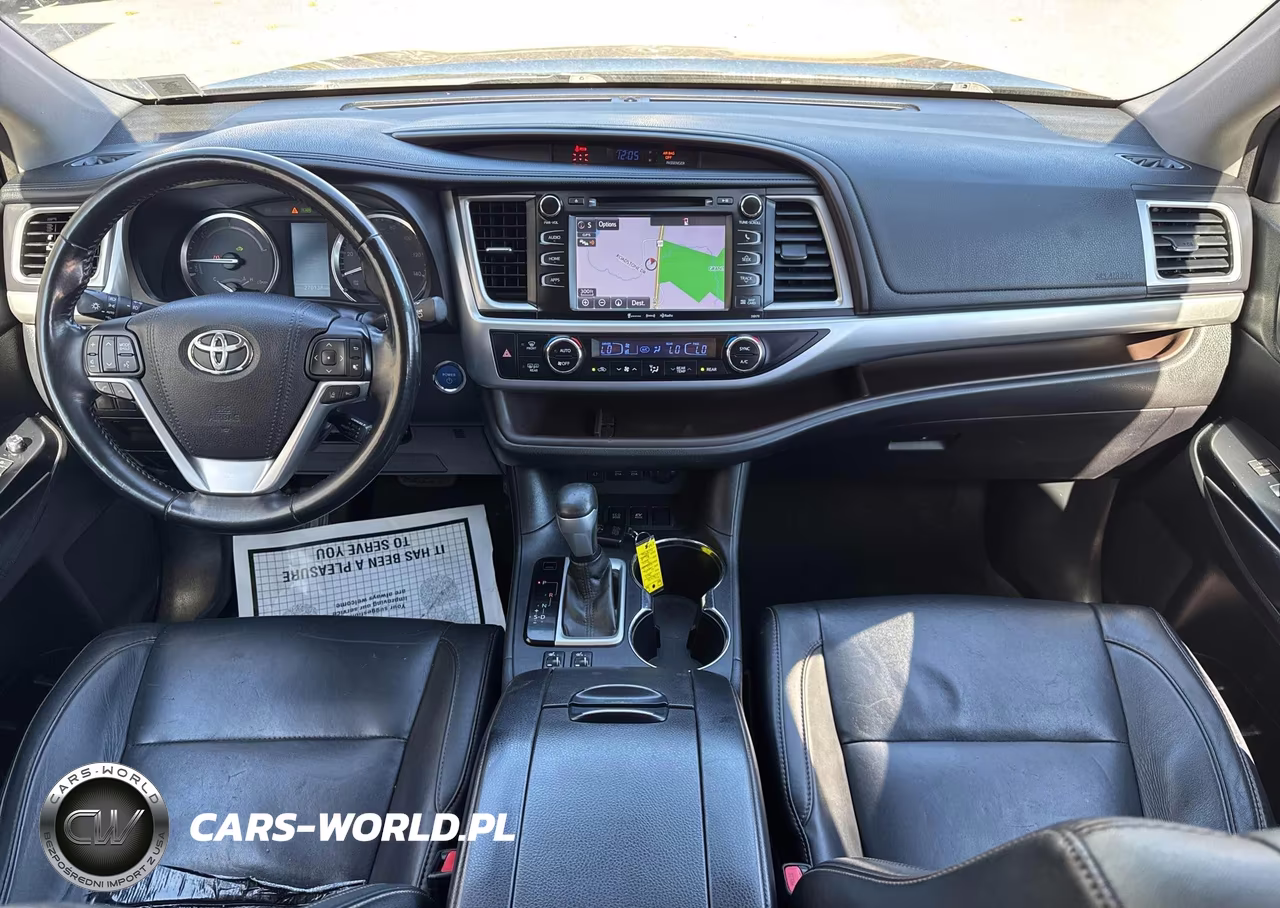 2017 Toyota Highlander Hybrid Xle VIN:5TDJGRFH5HS028970 - 8