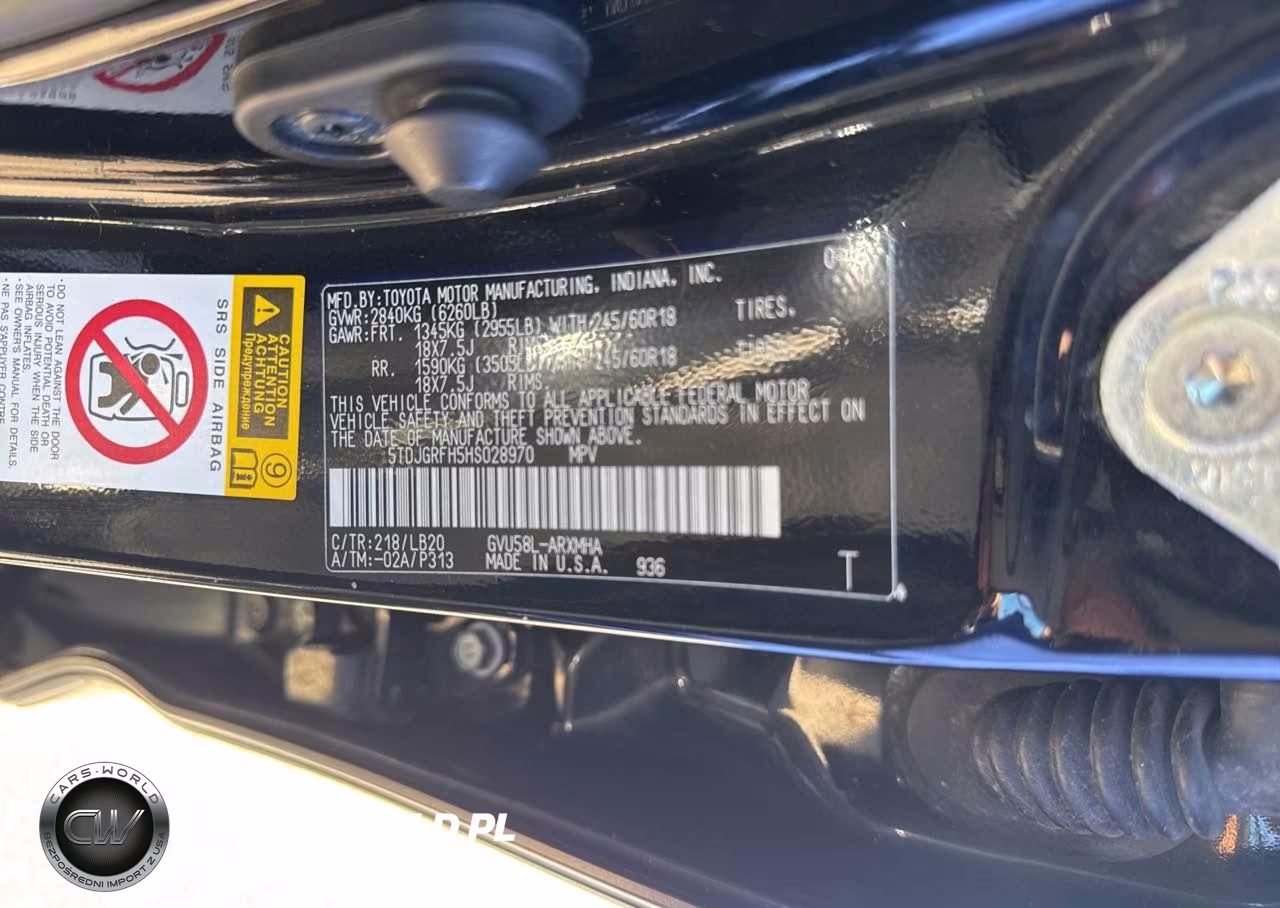 2017 Toyota Highlander Hybrid Xle VIN:5TDJGRFH5HS028970 - 9
