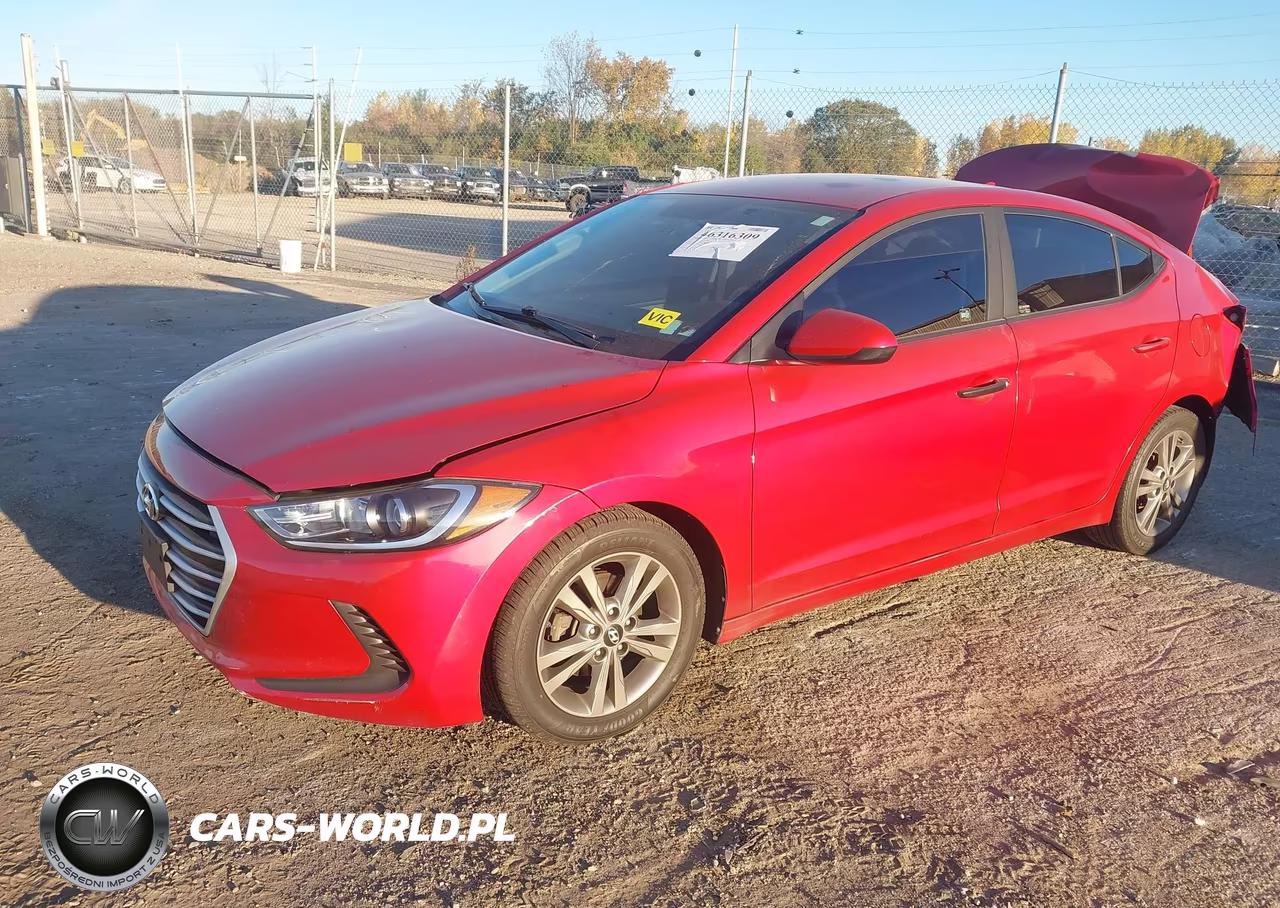 2017 Hyundai Elantra Se VIN:5NPD84LF2HH013123 - 2