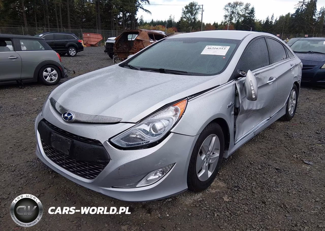 2012 Hyundai Sonata Hybrid VIN:KMHEC4A46CA033648 - 2