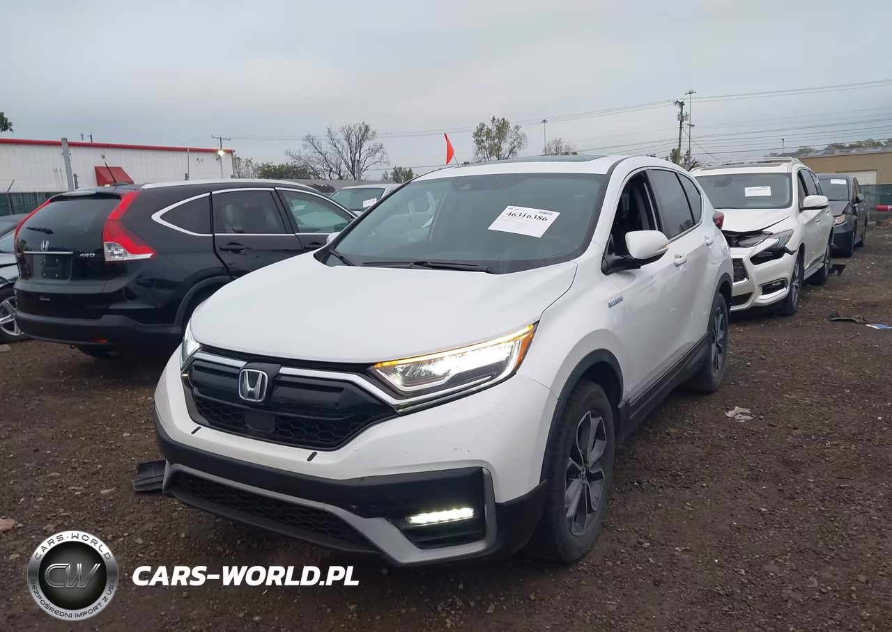 2021 Honda Cr-V Hybrid Ex-L VIN:7FART6H81ME023410 - 12