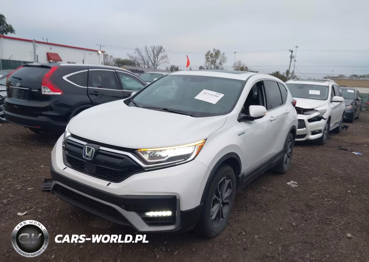 2021 Honda Cr-V Hybrid Ex-L VIN:7FART6H81ME023410 - 2