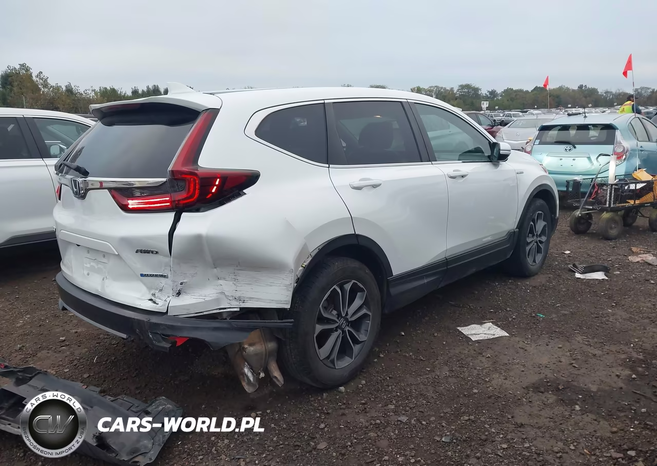 2021 Honda Cr-V Hybrid Ex-L VIN:7FART6H81ME023410 - 4