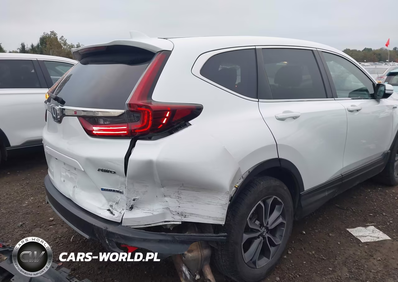 2021 Honda Cr-V Hybrid Ex-L VIN:7FART6H81ME023410 - 6