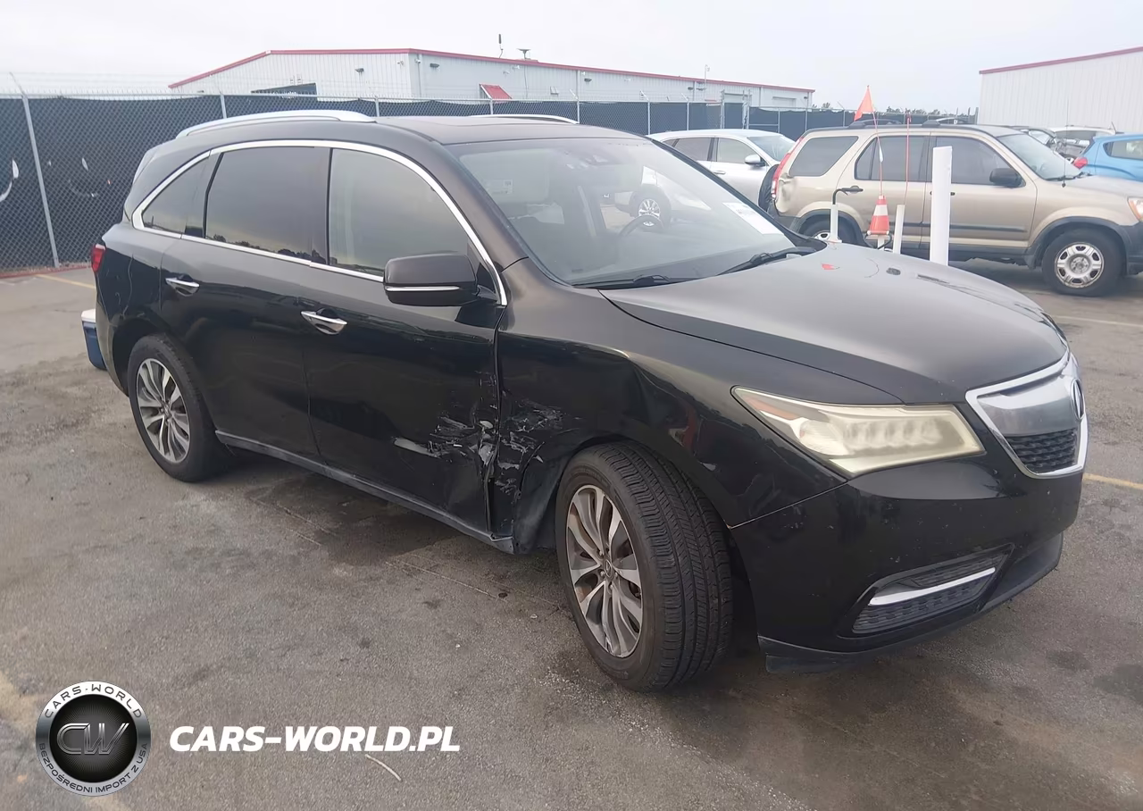 2016 Acura Mdx Technology Acurawatch Plus Packages-Technology Package