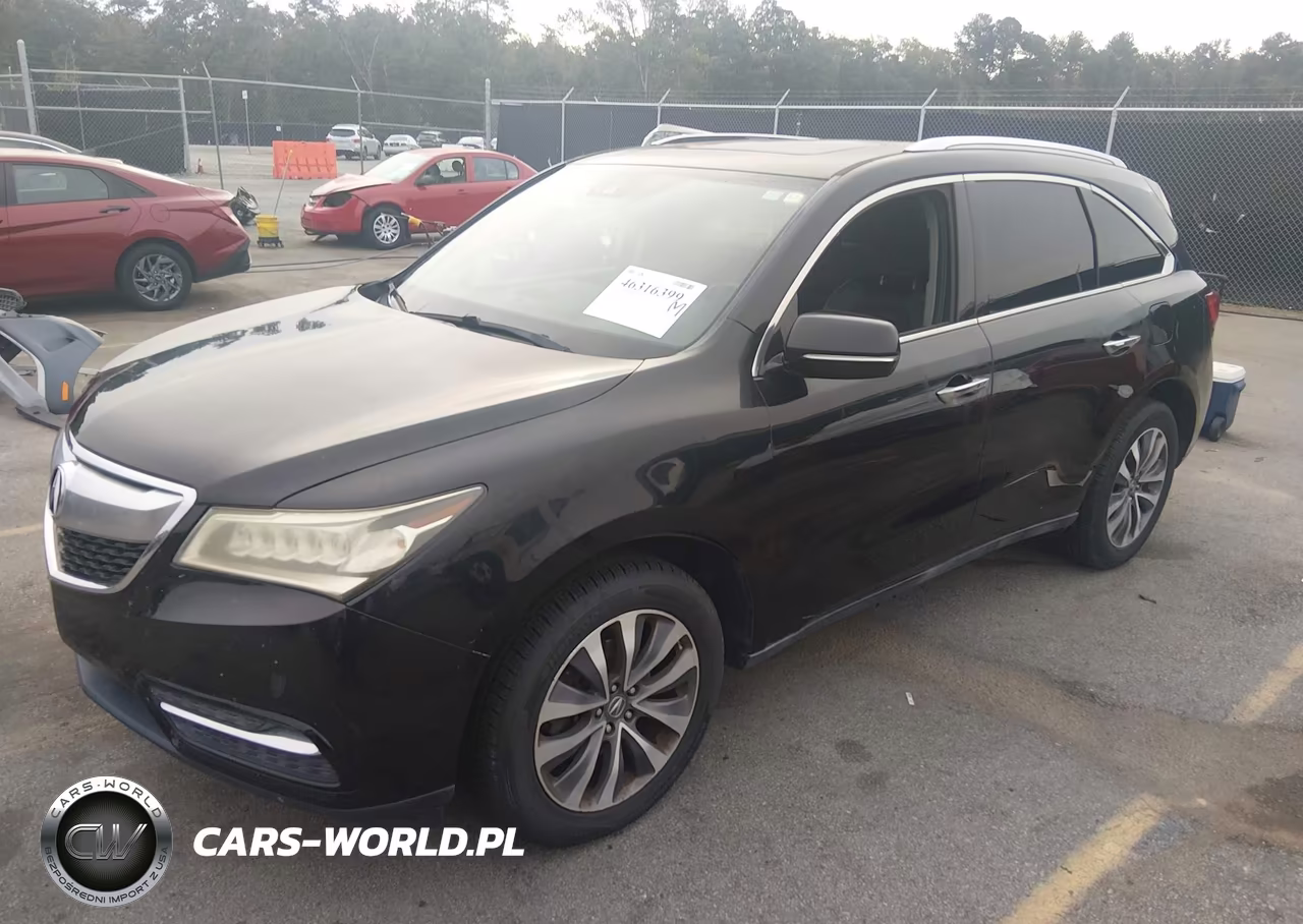 2016 Acura Mdx Technology Acurawatch Plus Packages-Technology Package VIN:5FRYD4H46GB038221 - 2