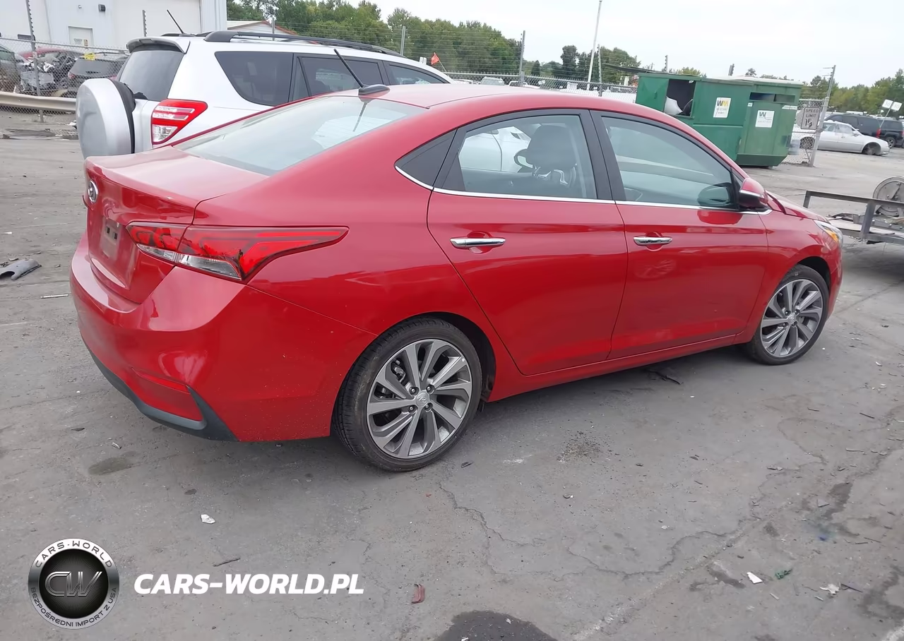 2021 Hyundai Accent Limited VIN:3KPC34A66ME152120 - 4