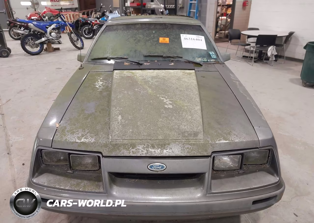 1985 Ford Mustang Lx-Gt VIN:1FABP28M1FF130551 - 12