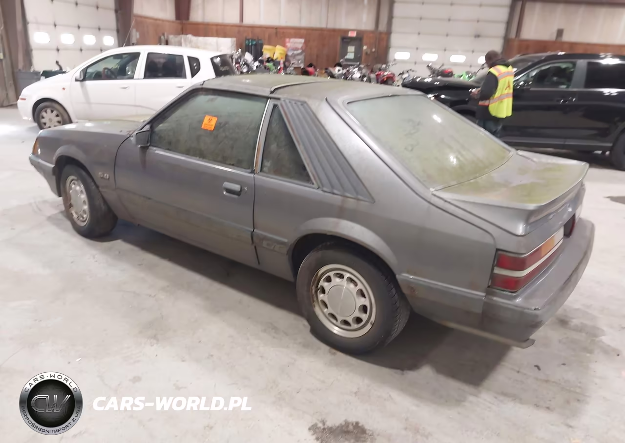 1985 Ford Mustang Lx-Gt VIN:1FABP28M1FF130551 - 3