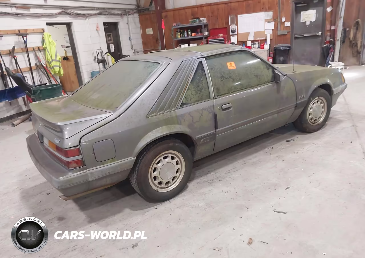 1985 Ford Mustang Lx-Gt VIN:1FABP28M1FF130551 - 4