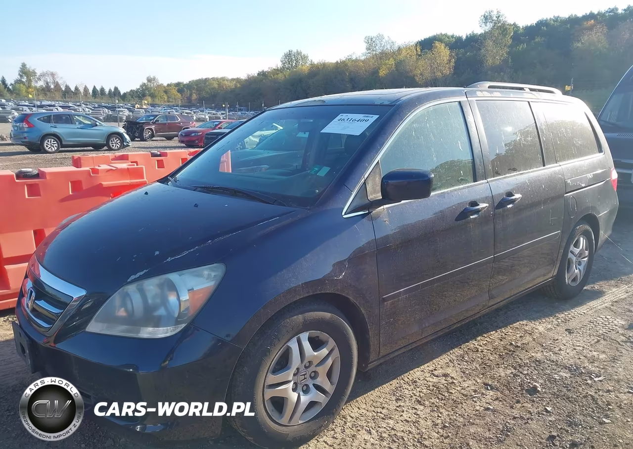 2005 Honda Odyssey Ex-L VIN:5FNRL387X5B126943 - 2