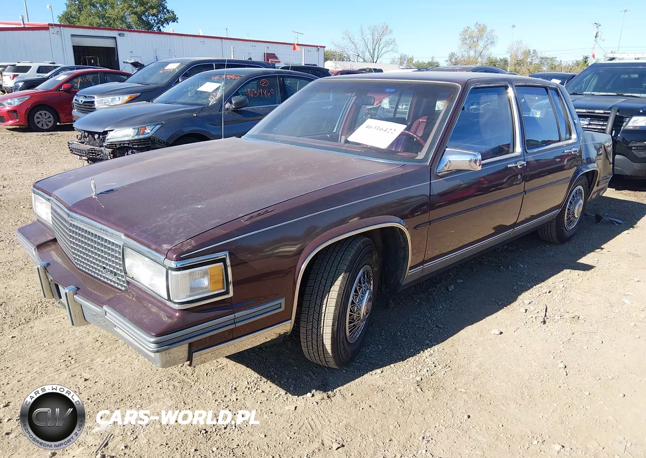 1988 Cadillac Deville VIN:1G6CD5154J4227648 - 2