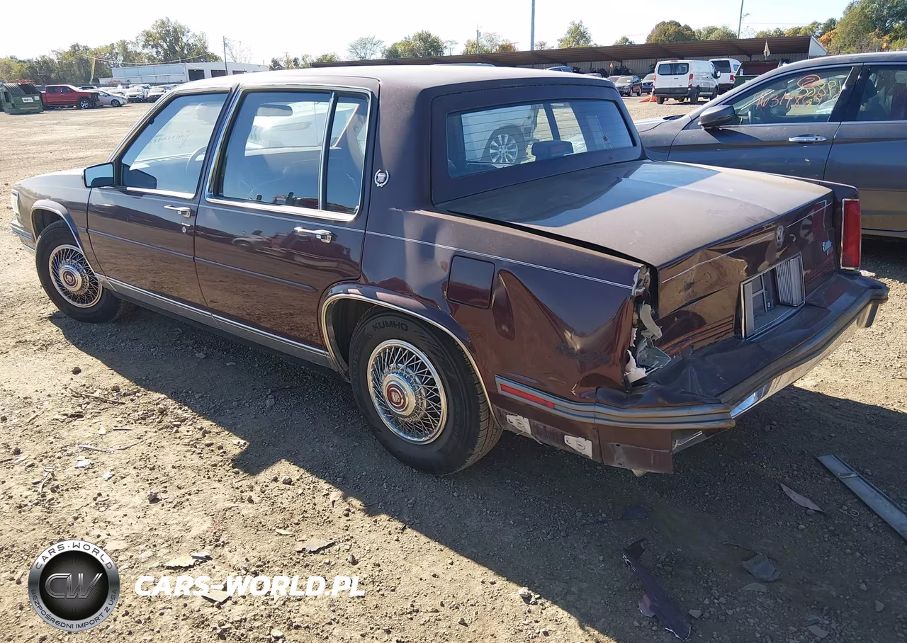 1988 Cadillac Deville VIN:1G6CD5154J4227648 - 3