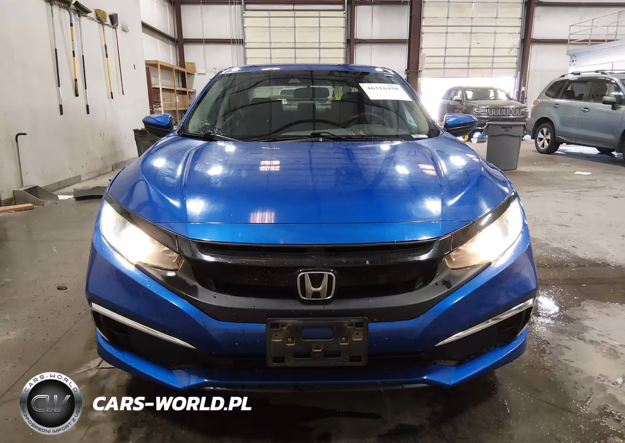 2019 Honda Civic Lx VIN:19XFC2F64KE007049 - 12