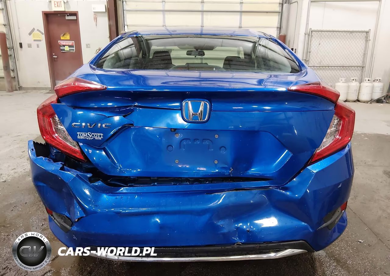 2019 Honda Civic Lx VIN:19XFC2F64KE007049 - 16