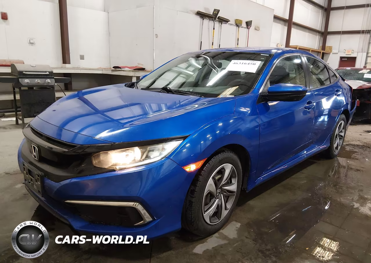 2019 Honda Civic Lx VIN:19XFC2F64KE007049 - 2