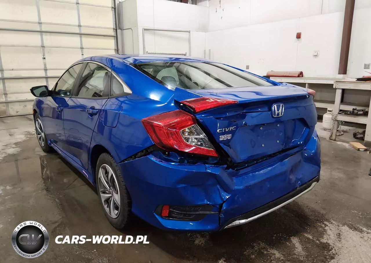 2019 Honda Civic Lx VIN:19XFC2F64KE007049 - 3