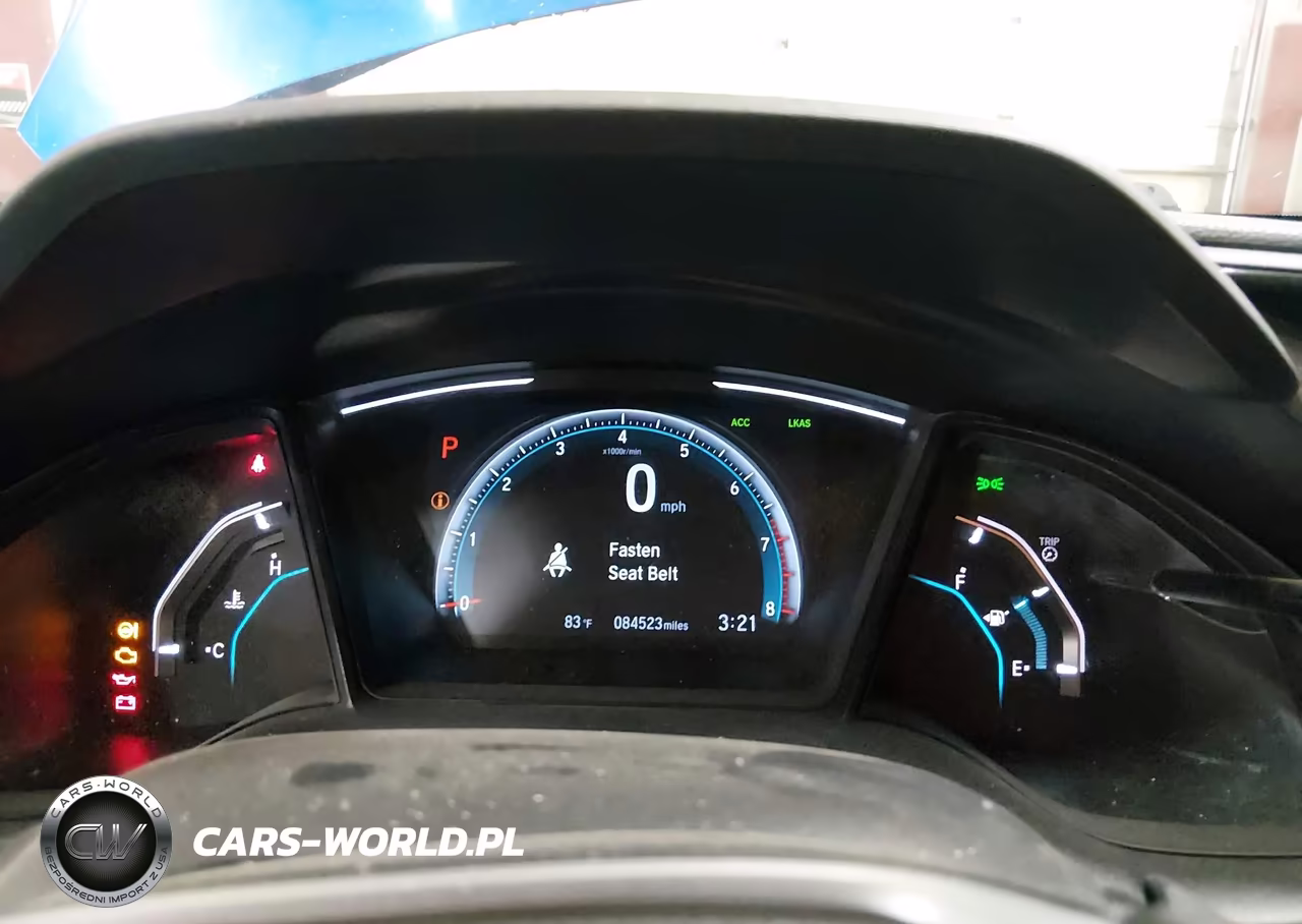 2019 Honda Civic Lx VIN:19XFC2F64KE007049 - 7