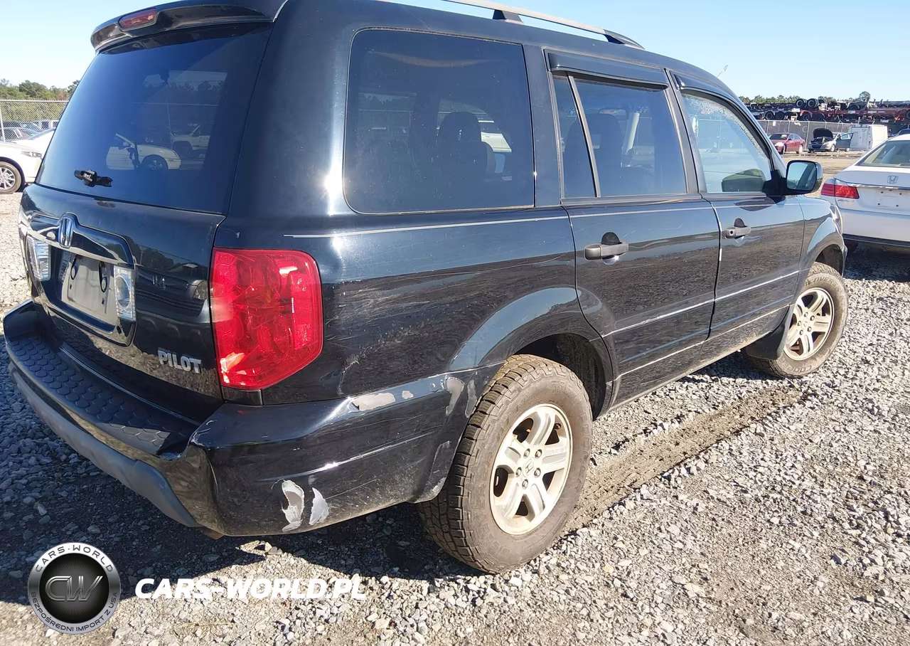 2005 Honda Pilot Ex-L VIN:5FNYF18525B005541 - 4