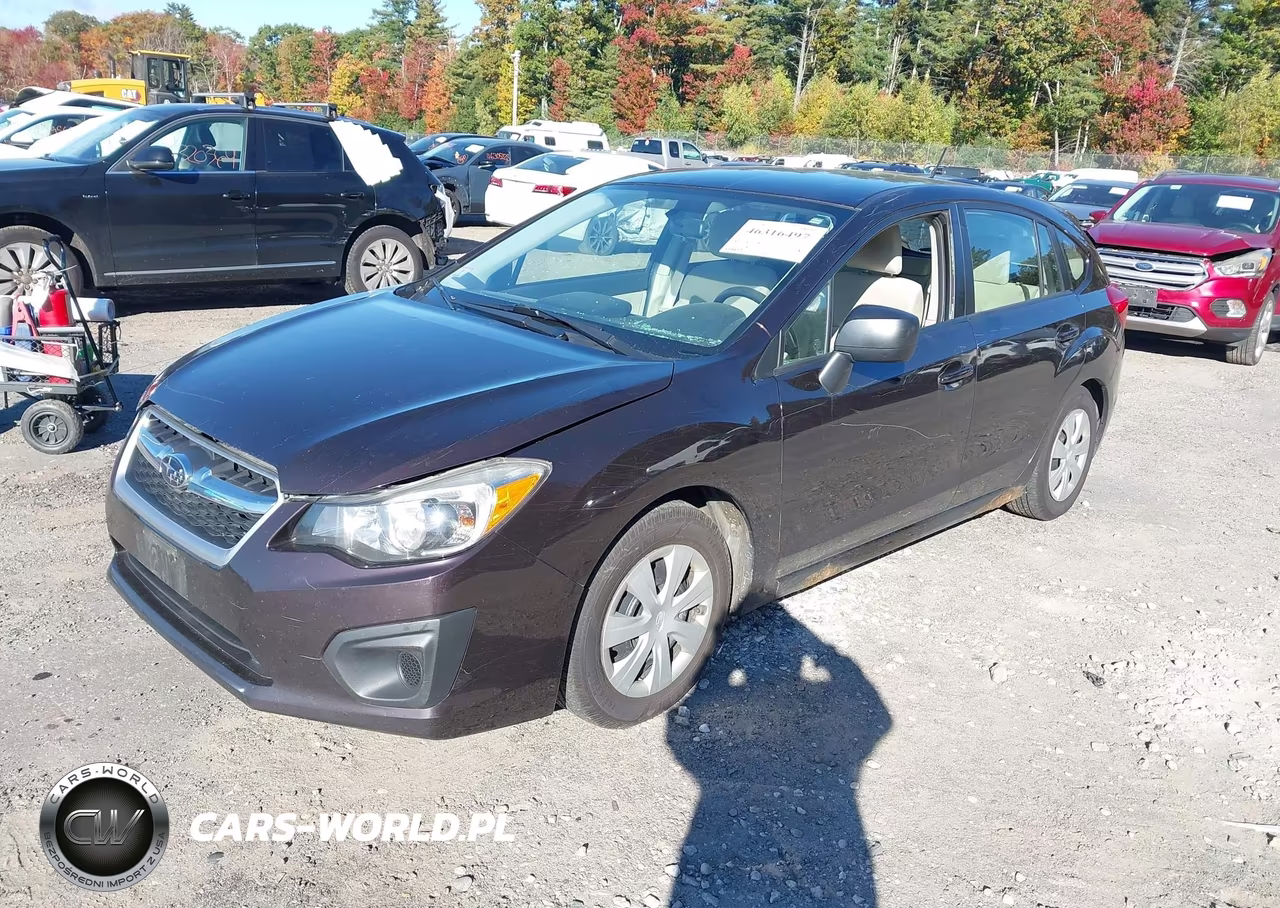 2012 Subaru Impreza 2.0I VIN:JF1GPAA69CH211549 - 2