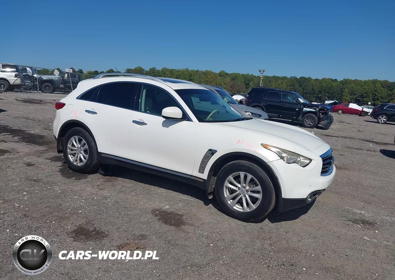 2012 Infiniti Fx35 VIN:JN8AS1MU0CM121212 - 1