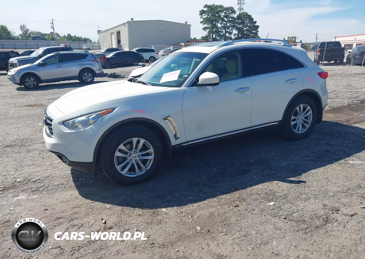 2012 Infiniti Fx35 VIN:JN8AS1MU0CM121212 - 2