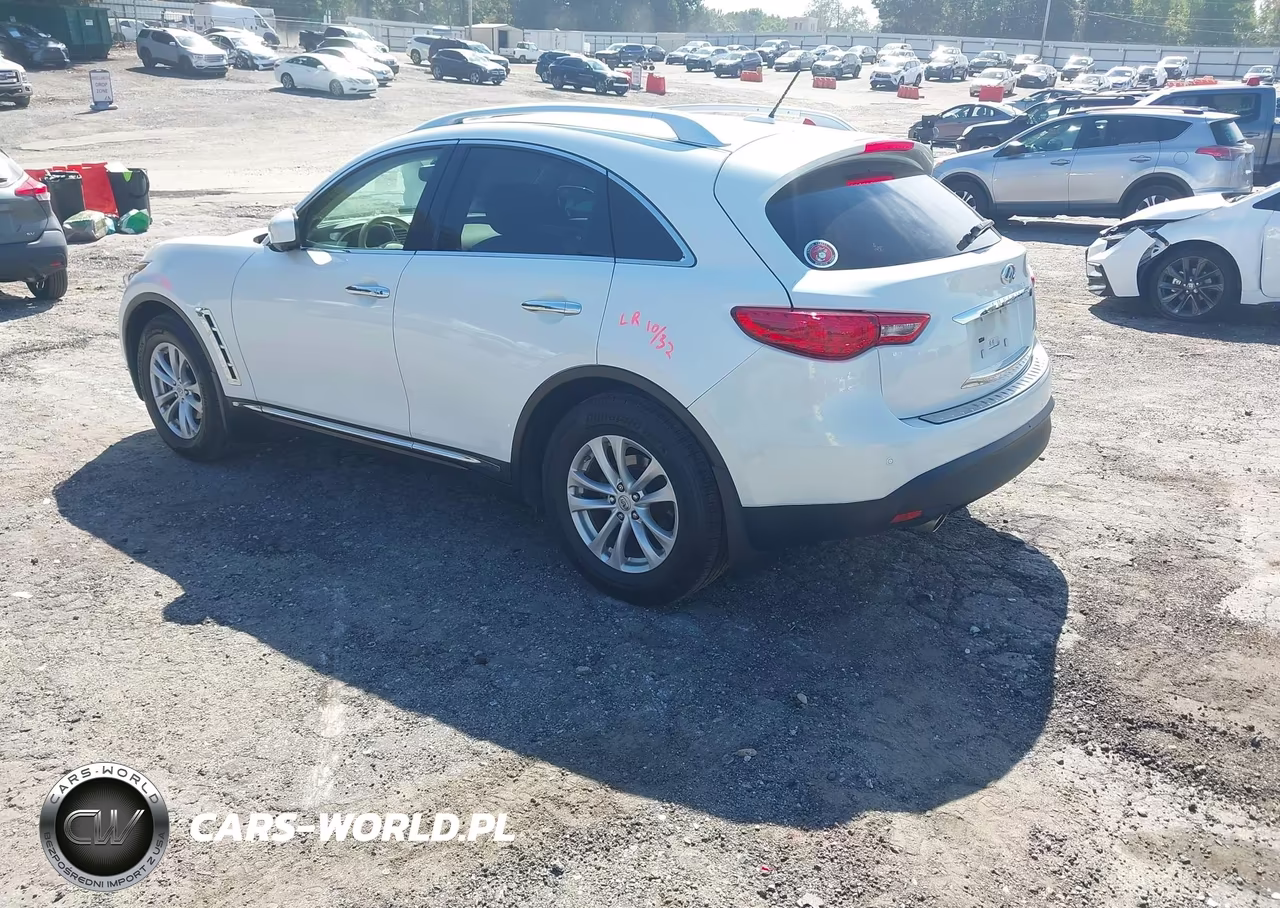2012 Infiniti Fx35 VIN:JN8AS1MU0CM121212 - 3