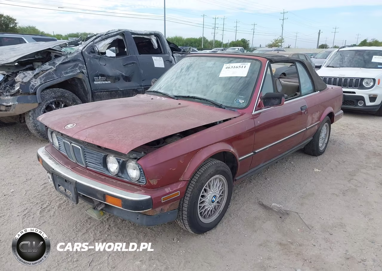1991 BMW 325 Ic Automatic VIN:WBABB2319MEC24685 - 2
