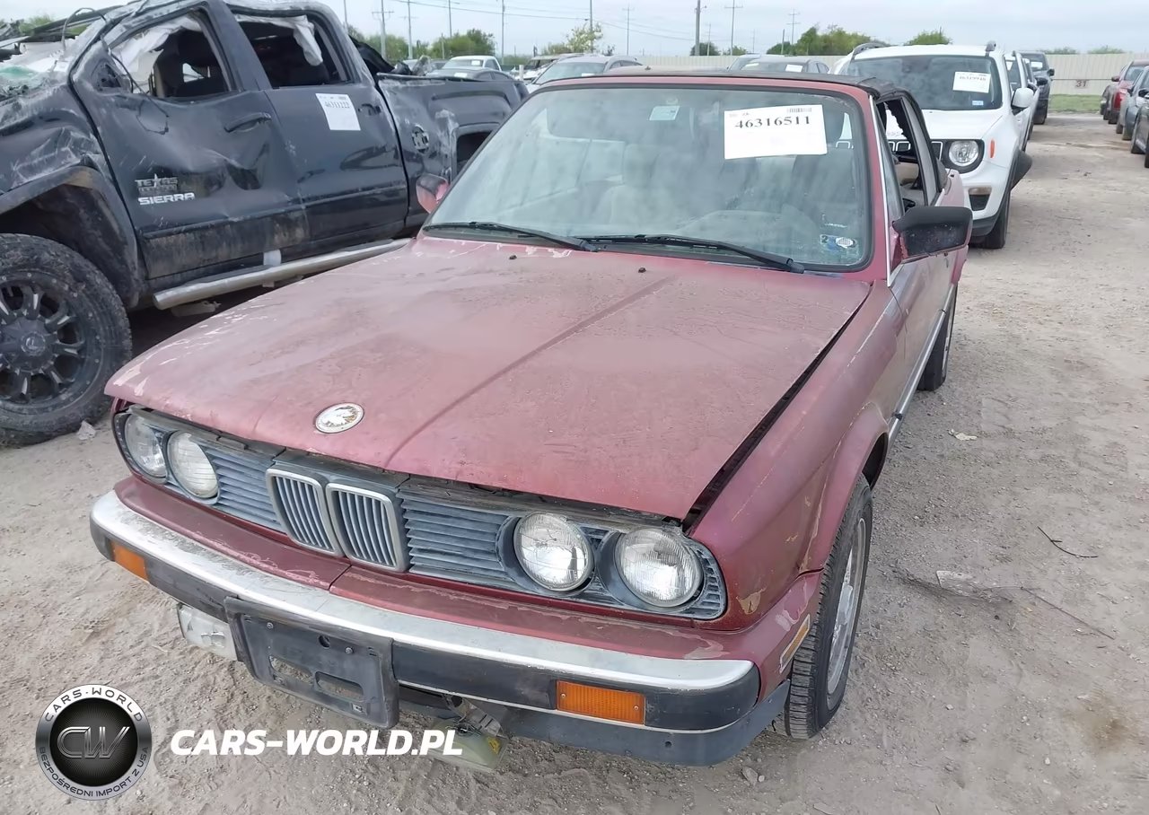 1991 BMW 325 Ic Automatic VIN:WBABB2319MEC24685 - 6