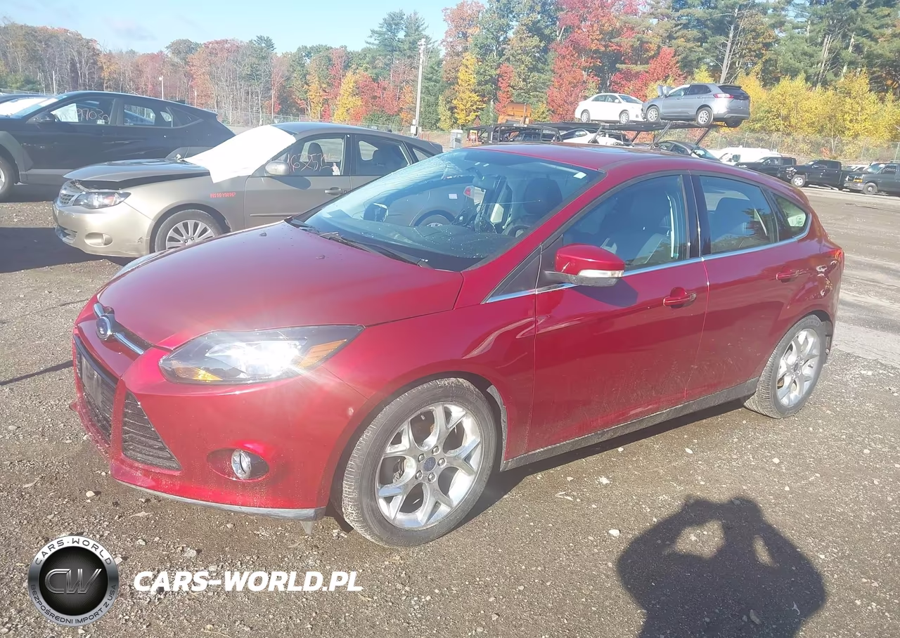 2014 Ford Focus Titanium VIN:1FADP3N24EL188770 - 2