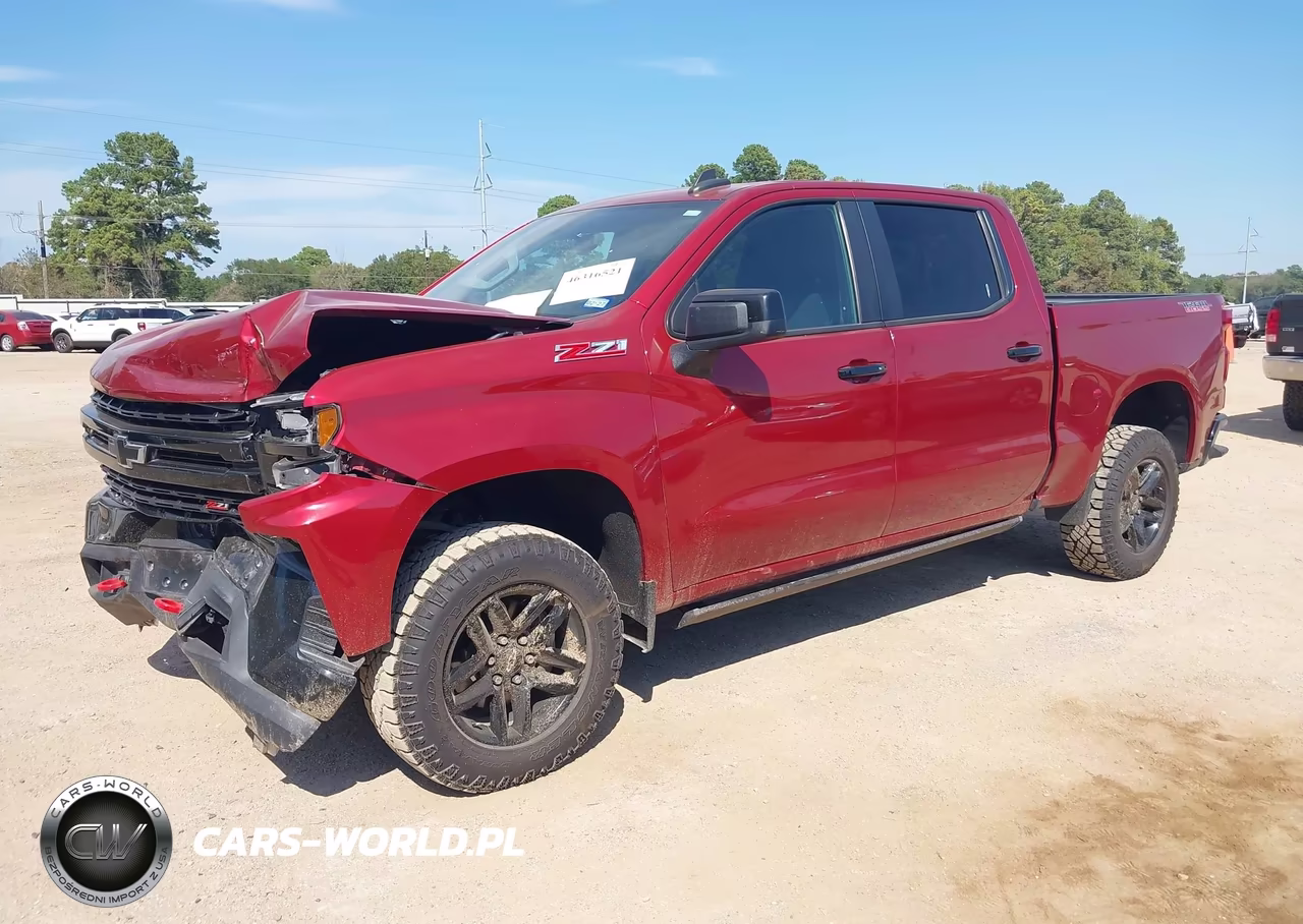 2020 Chevrolet Silverado 1500 4Wd Short Bed Lt Trail Boss VIN:3GCPYFED0LG135940 - 2