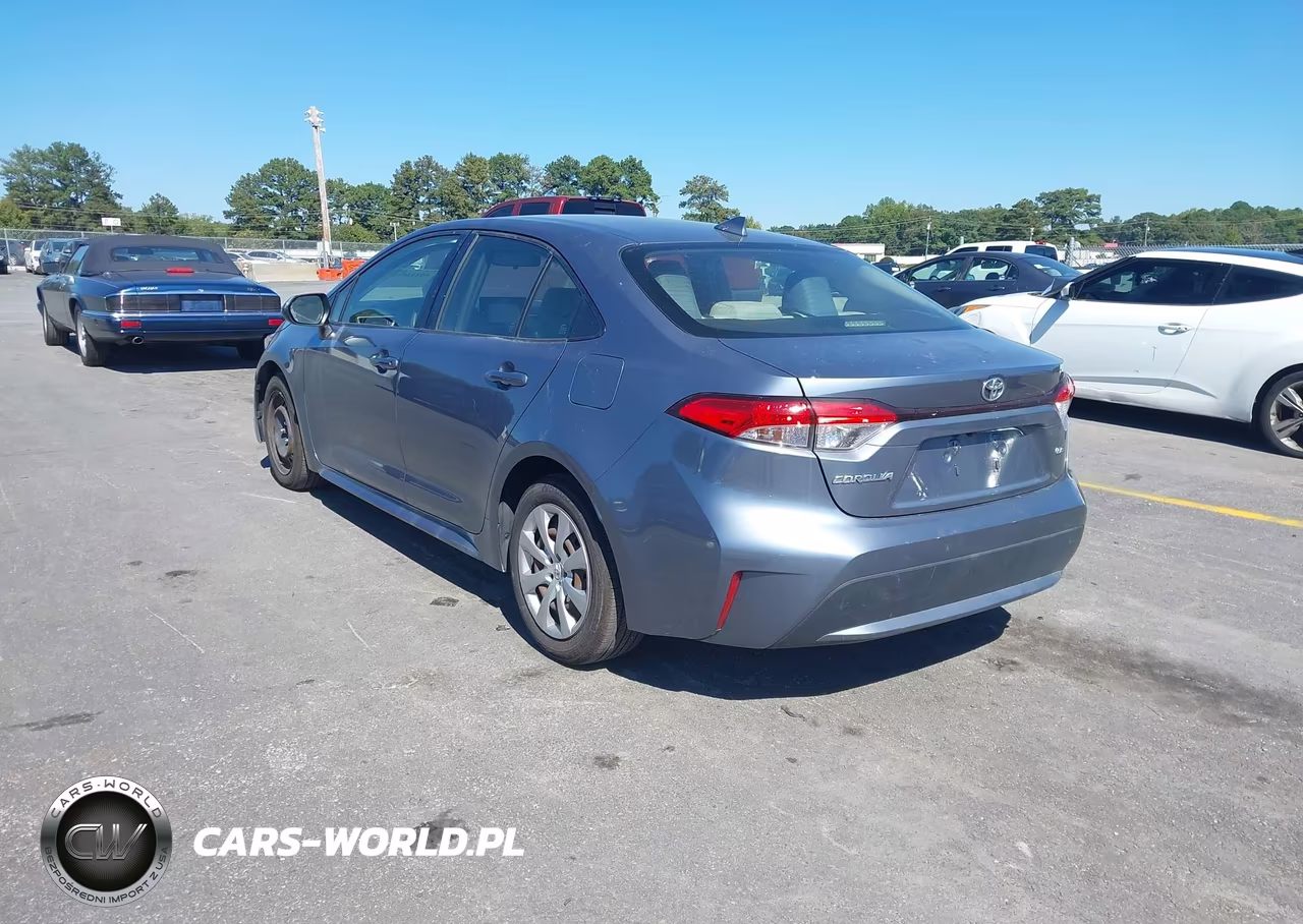 2020 Toyota Corolla Le VIN:JTDEPRAE2LJ109557 - 3