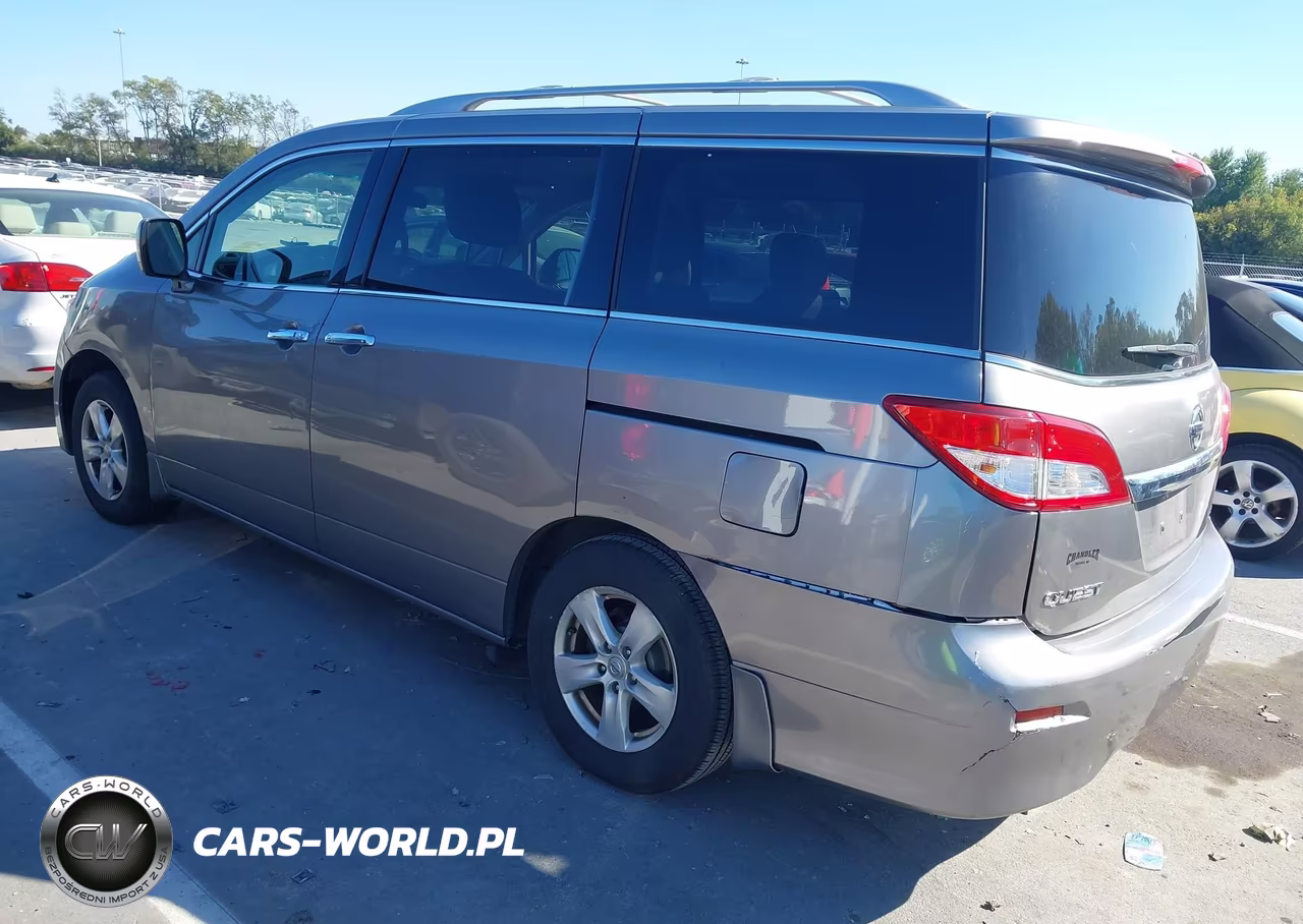 2012 Nissan Quest Sv VIN:JN8AE2KP0C9050011 - 3