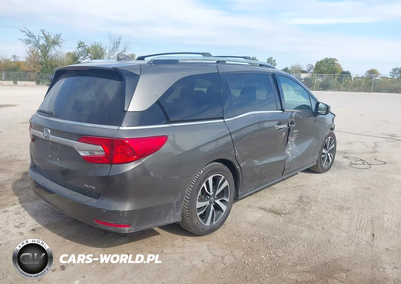 2018 Honda Odyssey Elite VIN:5FNRL6H99JB042660 - 4
