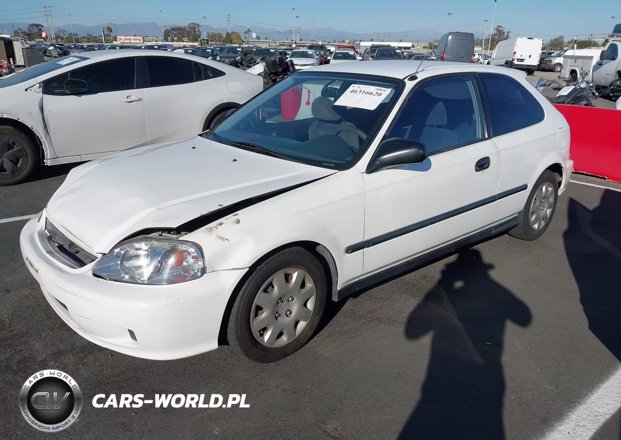 2000 Honda Civic Dx VIN:2HGEJ6446YH109817 - 2